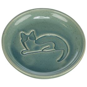 GAMELA EM CERÂMICA (GATO EM RELEVO)