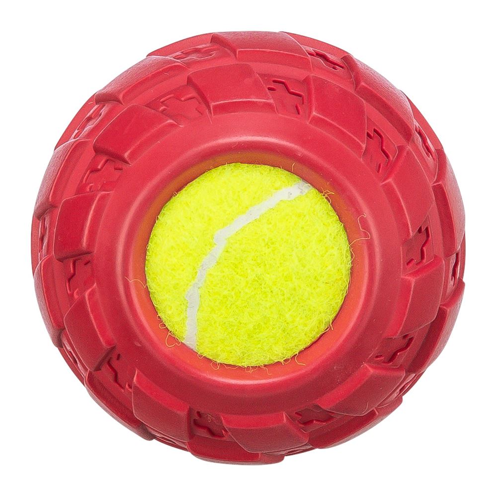 PNEU EM BORRACHA NATURAL COM BOLA DE TÉNIS