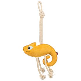 CAMALEÃO EM PELE GENUÍNA E CORDA