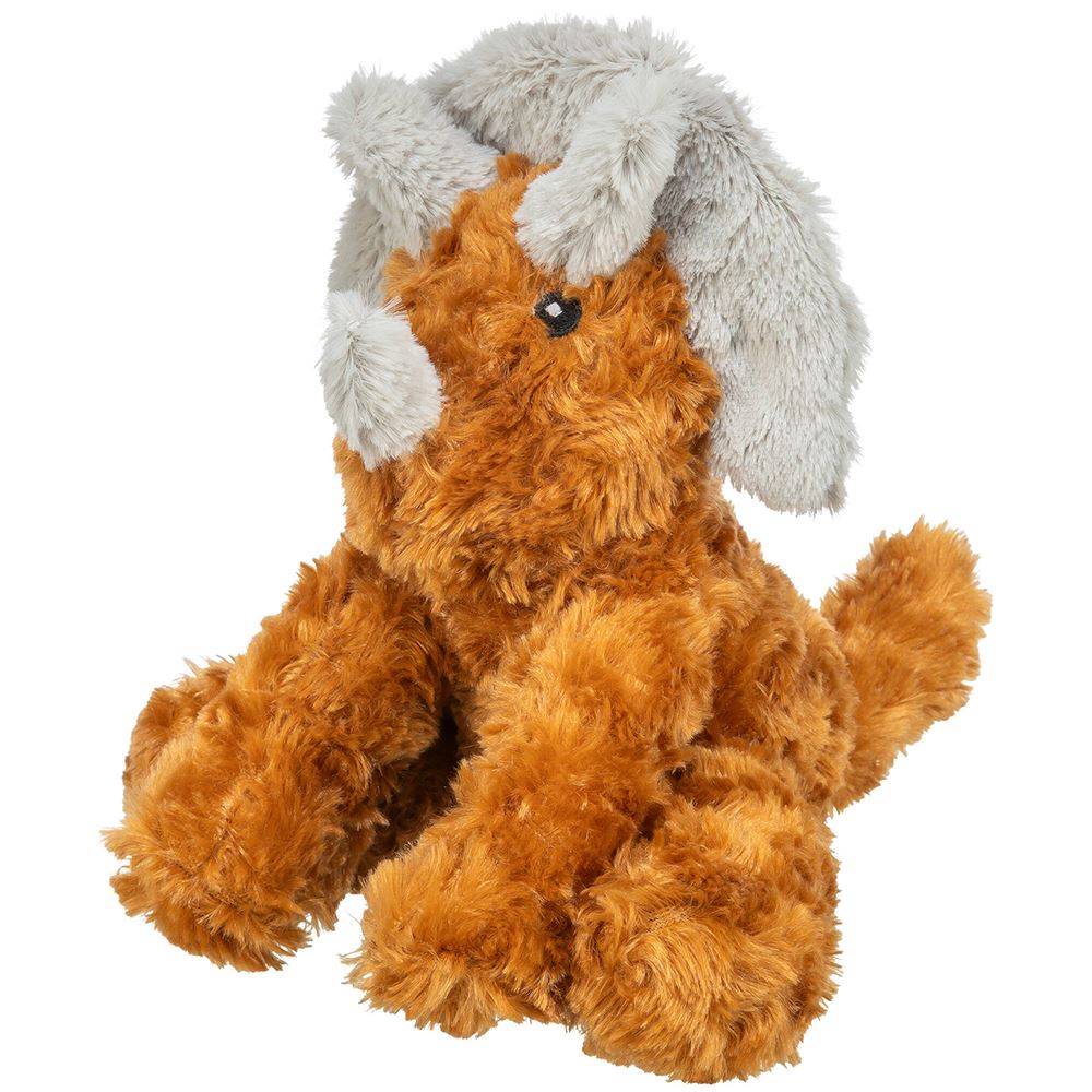 DINOSSAURO SENTADO EM PELÚCIA RECICLADA