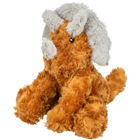 DINOSSAURO SENTADO EM PELÚCIA RECICLADA