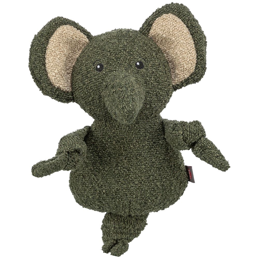 ELEFANTE EM PELÚCIA E MATERIAIS RECICLADOS