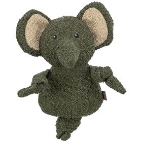 ELEFANTE EM PELÚCIA E MATERIAIS RECICLADOS