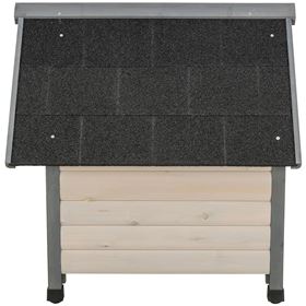 CASOTA DE MADEIRA "NATURA" COM TELHADO