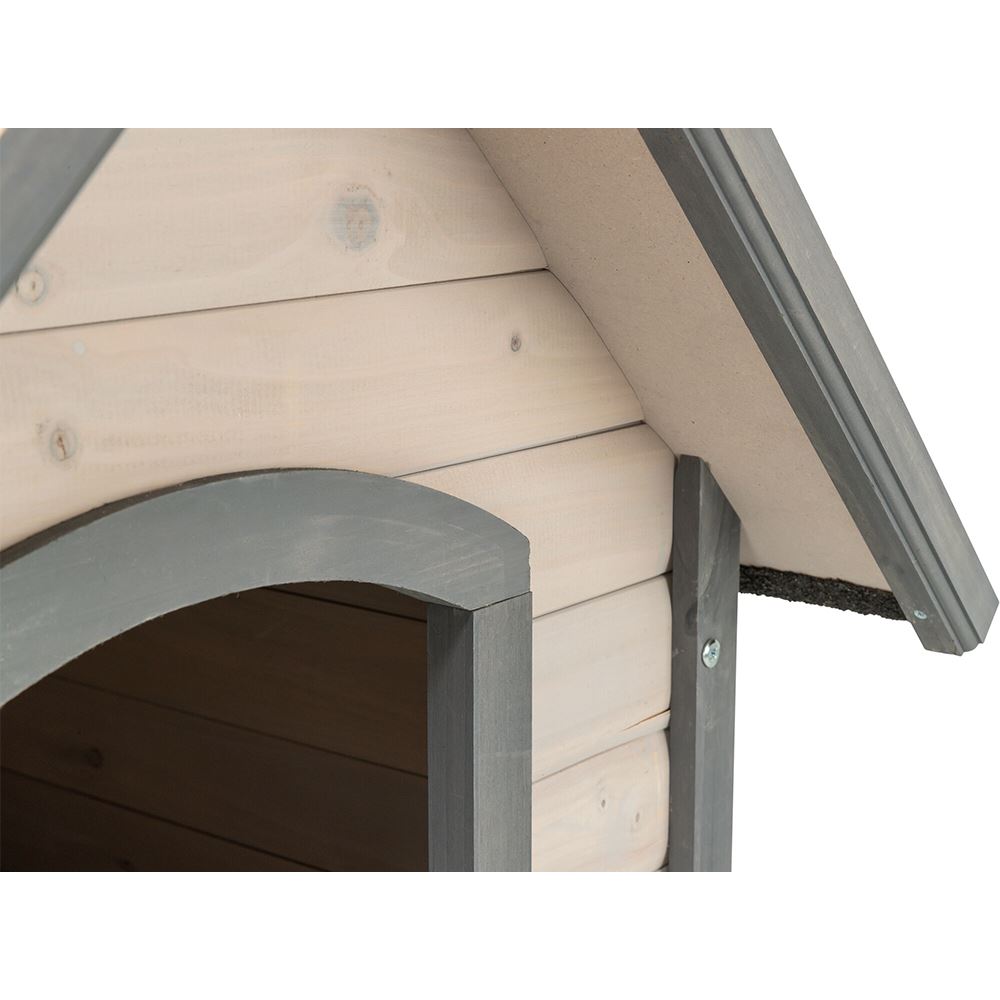 CASOTA DE MADEIRA "NATURA" COM TELHADO