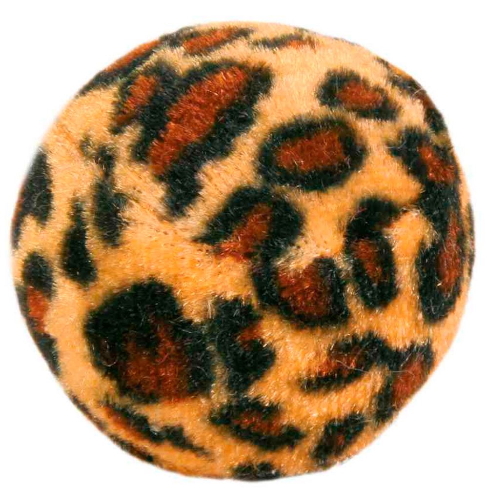 BOLAS COM MOTIVO DE LEOPARDO (4 UNIDADES)