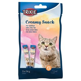 "CREAMY SNACKS" COM PEIXE BRANCO