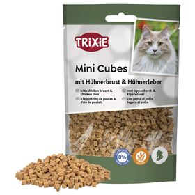 MINI CUBES COM PEITO E FÍGADO DE FRANGO