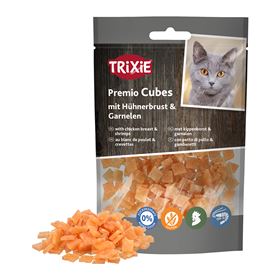 PREMIO - CUBOS COM PEITO DE FRANGO E CAMARÃO