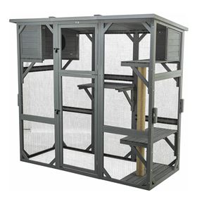 RECINTO EXTERIOR PARA GATOS