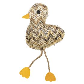 PATO EM POLIÉSTER COM CATNIP