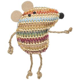 RATO EM POLIÉSTER COM CATNIP