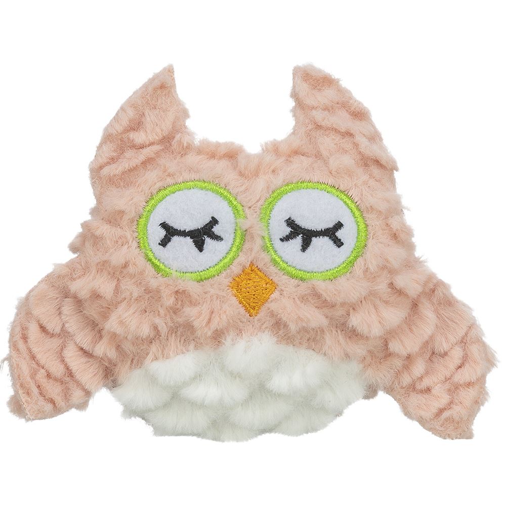 CORUJA EM PELÚCIA COM CATNIP