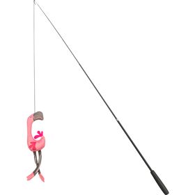 BASTAO FIBRA DE VIDRO COM FLAMINGO