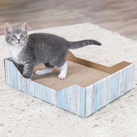 CAMA DE ARRANHAR EM CARTÃO COM CATNIP