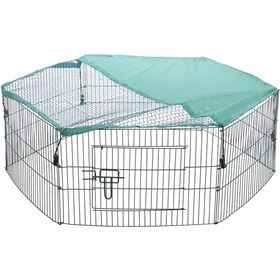 CERCA DE 6 ELEMENTOS COM REDE DE PROTEÇÃO PARA PEQUENOS ROEDORES