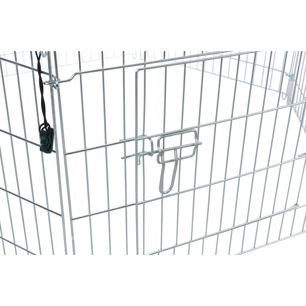 CERCA 6 ELEMENTOS COM REDE PROTETORA PARA ROEDORES