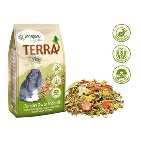 TERRA - ALIMENTO PREMIUM PARA COELHOS ANÕES