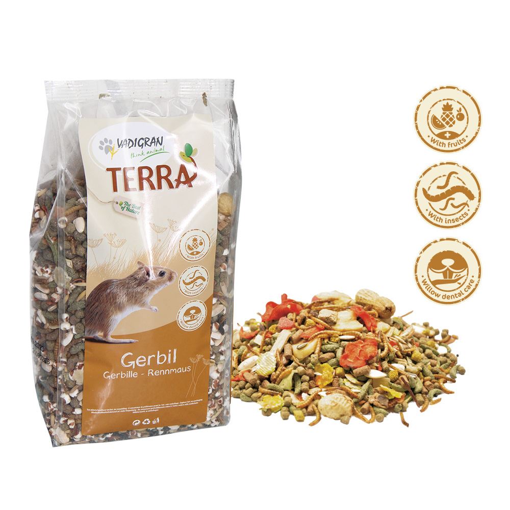 TERRA - ALIMENTO PREMIUM PARA GERBOS